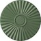 Ekena Millwork Shakuras Ceiling Medallion (For Canopies up to 5"), Hand-Painted Athenian Green, 19 3/4"OD x 1 3/8"P CM20SHAGF - alternate 1